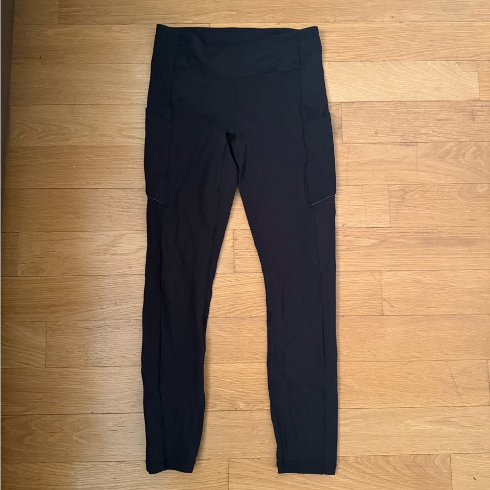 Lululemon Black Running Pocket Leggings